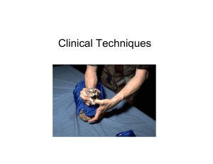 Clinical Techniques