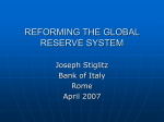 Reforming the Global Reserve System
