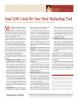 Your LOS Could Be Your Next Marketing Tool