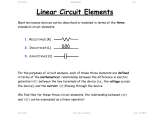 Linear Circuit Eleme..