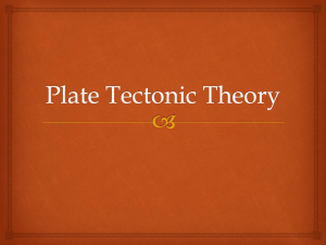 Plate Tectonic Theory