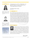 Comparison of Two Methods of Donor Heart Preservation in