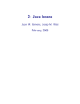 2- Java beans