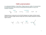 Olefin polymerization