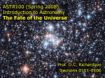 ASTR100 Class 01 - University of Maryland Astronomy
