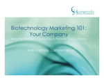 Biotechnology Marketing 101: Your Company