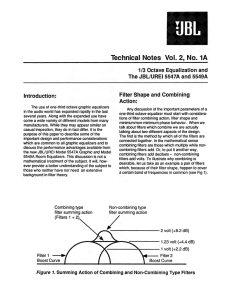 Technical Notes Vol 2, No. . 1A