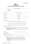 FORM 13 Version 1 – Order for release of body for burial (including