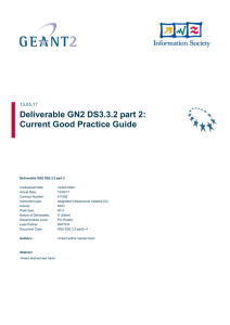 Current Good Best Practice Guide