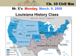 Mr. E`s Class - Louisiana 101