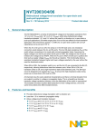 NVT2003/04/06 Bidirectional voltage-level translator for open