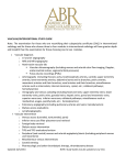 VASCULAR/INTERVENTIONAL STUDY GUIDE Note: The