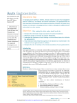 Acute Gastroenteritis