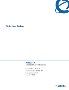 BSG 8ew 1.0 Solution Guide