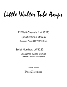 22 Watt Chassis (LW1322)