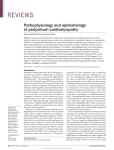 Pathophysiology and epidemiology of peripartum cardiomyopathy