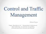 Control and Traffic Management
