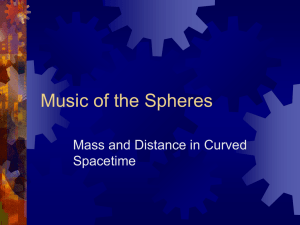 Music of the Spheres