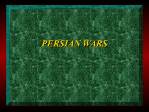 PERSIAN WARS