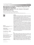 Retrospective Evaluation of Patients Diagnosed with Osteogenesis