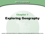 World Geography - Sayre Geography Class