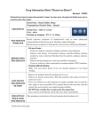 Drug Information Sheet ("Kusuri-no