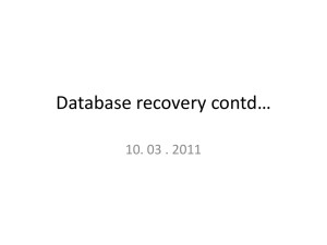 5_Database Back up