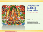 CBA Newsletter 1 - Compassion Buddhist Association
