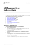 ACE Management Server Deployment Guide