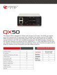 The QX50 IP PBX is designed for offices with as many as 50 users