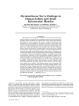 Bruenech, R., Ruskell, G., "Myotendinous Nerve Endings in Human