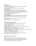 Chapter 2 Lesson 1 Reproduction All living things must reproduce