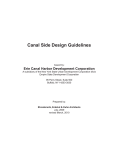 Canal Side Design Guidelines