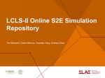 LCLS-II Online S2E Simulation Repository