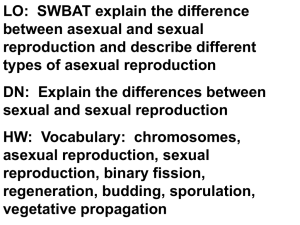 Aim: How do organisms reproduce?