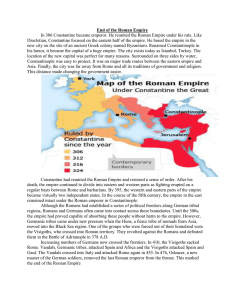 End of the Roman Empire