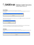 Database Update Instructions