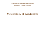 Meteorology of Windstorms