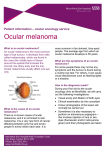 Patient information – ocular oncology service