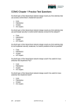 CCNA3 Chap1 practice testquestions