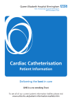 Cardiac catheterisation - University Hospital Birmingham