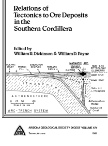 Relations of Tectonics to Ore Deposits in the Southern Cordillera