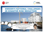National Challenges for Disaster Risk Reduction