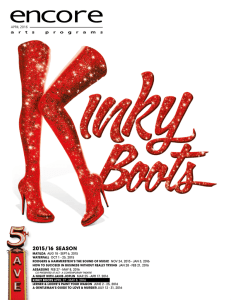 Kinky Boots at The 5th Avenue Theatre_Encore Arts Seattle
