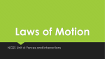 Laws of Motion - Warren County Schools