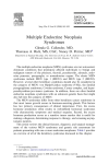 Multiple Endocrine Neoplasia Syndromes
