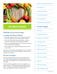 Wellness Challenge 7: Eat Fruits and Veggies