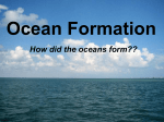 ocean formation