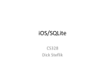 iOS/SQLite (Powerpoint)