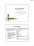 Using jGRASP